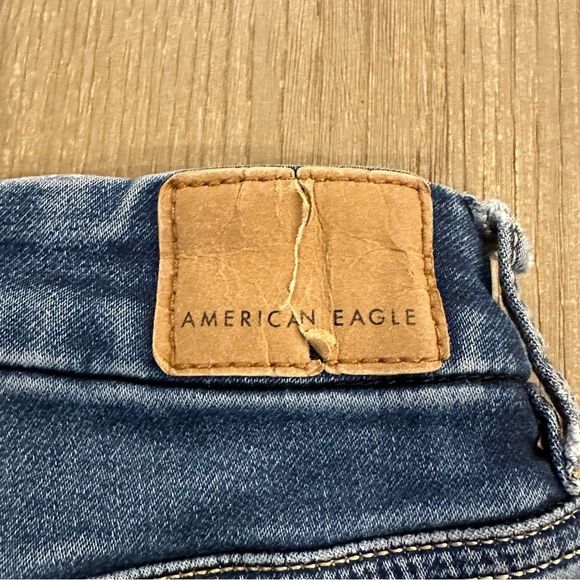 AE American Eagle Next Level Stretch Patched Distressed Jeans - Picture 8 of 14